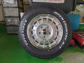 タウンエース ライトエース タイヤホイールセット TOYO OPENCOUNTRY AT3 165/80R14 ホワイトレター 14インチ Bounty Noel