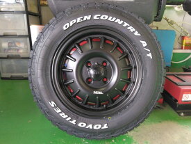 タウンエース ライトエース タイヤホイール 新品 4本セット TOYO OPENCOUNTRY AT3 165/80R14 ホワイトレター 14インチ Bounty Noel