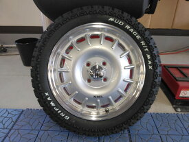 軽トラ ハイゼットジャンボ タイヤホイールセット ホワイトレター GRIPMAX RT MAX 165/60R15 15インチ Noel ノエル