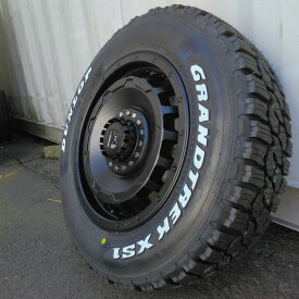 即納 スタッドレス 新品4本セット デリカ D5 RAV4 エクストレイル CX5 タイヤホイール ダンロップ グラントレック XS1 215/70R16 ホワイトレター 16インチ LEXXEL SwaGGer
