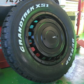 即納 ジムニー ノマド シエラ スタッドレス タイヤホイールセット ダンロップ グラントレック XS1 215/70R16 LT 100/97N ホワイトレター 16インチ LEXXEL SwaGGer
