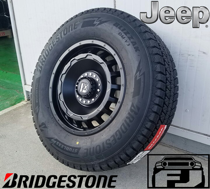 楽天市場】JL JK ラングラー スタッドレスタイヤホイールセット 17  