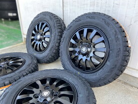 145/80R12 80/78N N-VAN アクティ ハイゼット アトレー クリッパー キャリィ 軽トラ 軽バン トーヨー オープンカントリーRT 12インチ タイヤホイール MUD-X2