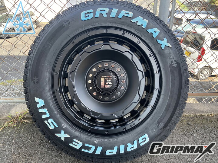 楽天市場】16インチ スタッドレスタイヤ ホイールセット GRIPMAX ICE X 