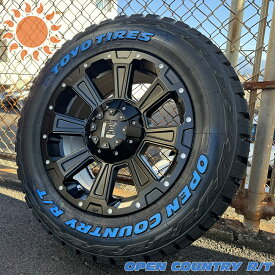 デリカD5 エクストレイル（T32/T31） CHR ジューク CX5 RAV4 タイヤホイールセット 16インチ DeathRock デスロック TOYO OPENCOUTRY RT トーヨー オープンカントリー R/T 225/70R16 or 235/70R16 or 215/65R16 ホワイトレター 大人気セット イチオシ商品!!