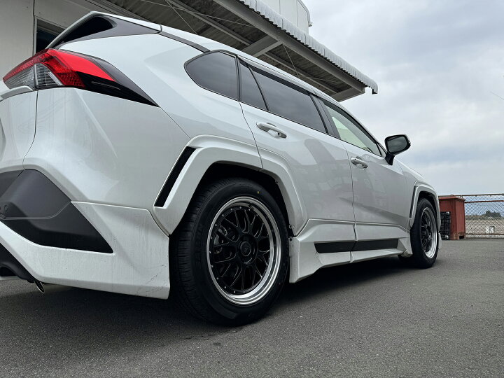 楽天市場】夏タイヤセット 4本組 19インチ トヨタ RAV4 ラヴフォー 