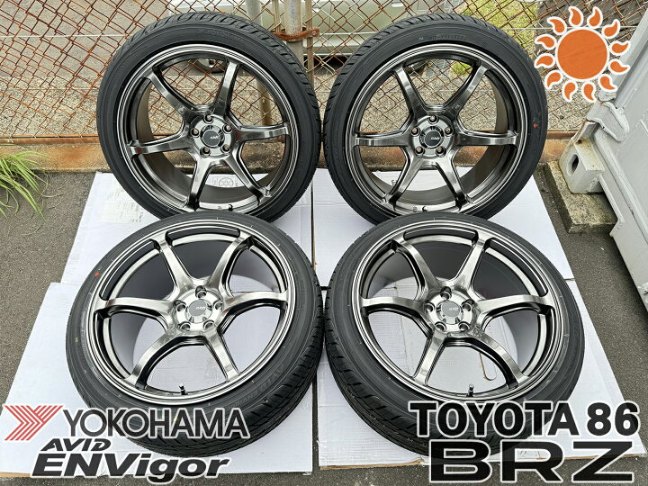 楽天市場】トヨタ 86 スバル BRZ 18インチ タイヤホイール 4本セット 