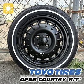 軽トラ 軽バン ハイゼット エヴリィ アトレー TOYO OPENCOUNTRY HT2 155/65R14 14インチ タイヤホイールセット タイヤホイール 4本セット 1台分 ホワイトリボン