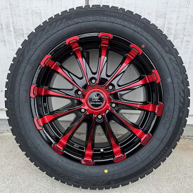 即納 ハイエース スタッドレス 車検対応 タイヤホイールセット 17インチ バウンティ コレクション BD12 SAILUN サイルン COMMERCIO ICE 215/60R17 109/107 8R