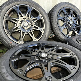 新品4本セット デリカミニ スタッドレスタイヤ ホイールセット 165/60R15 KENDA KR36 15インチ MUD-X
