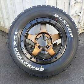 【4本セット】215/70R16 ジムニー jb64 スタッドレス 16インチ ダンロップ グラントレック XS1 215/70R16 ホワイトレター BDX05