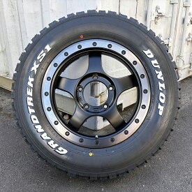 【4本セット】215/70R16 ジムニー jb64 スタッドレス 16インチ ダンロップ グラントレック XS1 215/70R16 ホワイトレター BDX05