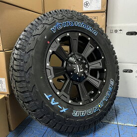 ノーマル車高OK！デリカ D5 DELICA:D5 デリカD5 タイヤ ホイール セット 16インチ ヨコハマ ジオランダー X-AT 235/70R16 LEXXEL レクセル DeathRock デスロック