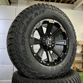 JL JK ラングラー タイヤホイールセット 17インチ FALKEN Wildpeak AT03W 265/70R17 265/65R17 レクセルホイール DeathRock デスロック ファルケン