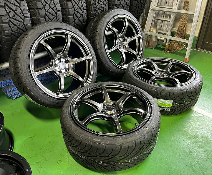 楽天市場】売れ筋商品！86 BRZ タイヤホイール 18インチ 8.5J + 9.5J 