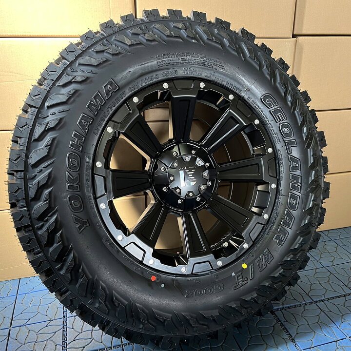 楽天市場】プラド ハイラックス FJ H3 新品 タイヤホイールセット 17 