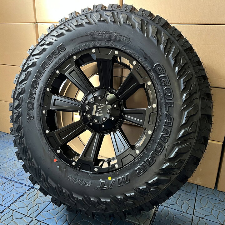楽天市場】プラド ハイラックス FJ H3 新品 タイヤホイールセット 17 
