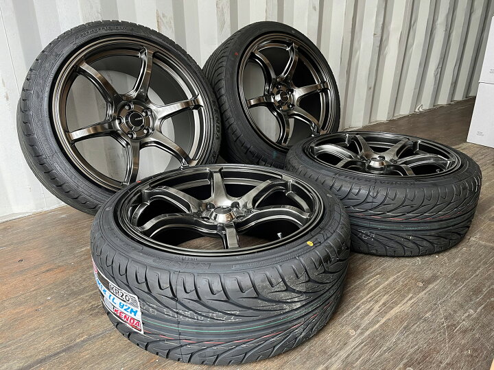 楽天市場】86 BRZ タイヤホイールセット 18インチ Acht-6 クロニウム 