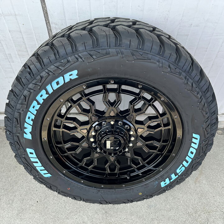 20インチ ジープ等LEXXEL WHEEL レクセルホイール 惚れ 4本タイヤセット