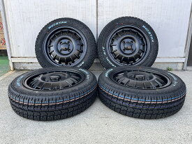新発売 軽トラ 軽バン ハイゼット エヴリィ アトレー MUDSTAR マッドスター ラヂアルA/T 155/65R14 14インチ タイヤホイールセット Noel ノエル ホワイトレター