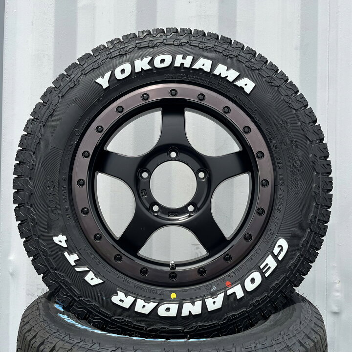 楽天市場】ジムニー専用設計 JB23 JB64 16インチ タイヤホイール 4本 