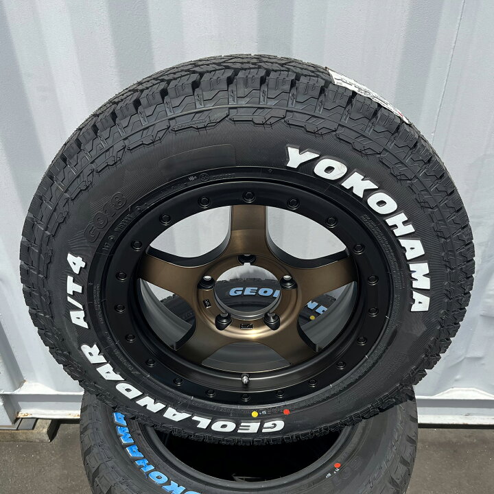 楽天市場】ジムニー専用設計 JB23 JB64 16インチ タイヤ ホイール 4本 