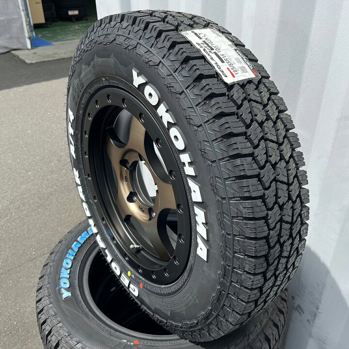 楽天市場】ジムニー専用設計 JB23 JB64 16インチ タイヤ ホイール 4本 