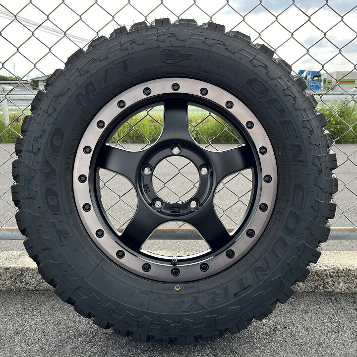 楽天市場】ジムニー専用設計 マッドタイヤ 4本セット JB64 JB23 JB22 