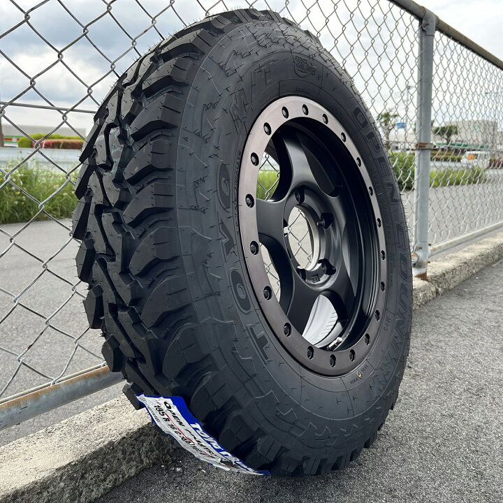楽天市場】ジムニー専用設計 マッドタイヤ 4本セット JB64 JB23 JB22 