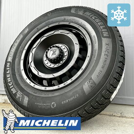 スタッドレス【トヨタ】FJクルーザー スタッドレス タイヤ ホイールセット 17インチ ミシュラン X-ICE SNOW SUV 265/70R17 LEXXEL SwaGGer