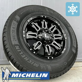 スタッドレス【トヨタ】FJクルーザー スタッドレス タイヤ ホイールセット 17インチ ミシュラン X-ICE SNOW SUV 265/70R17 LEXXEL レクセル Balano バレーノ