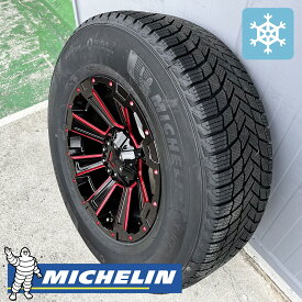 スタッドレス【ハマー】H3 スタッドレス タイヤ ホイールセット 17インチ ミシュラン X-ICE SNOW SUV 265/70R17 LEXXEL レクセル DeathRock デスロック