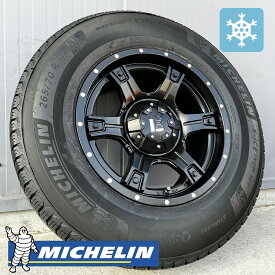 スタッドレス【トヨタ】FJクルーザー スタッドレス タイヤ ホイールセット 17インチ ミシュラン X-ICE SNOW SUV 265/70R17 LEXXEL レクセル OutLaw アウトロー