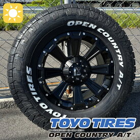 【新品】ノーマルフェンダー用 ランクル250 ランドクルーザー250 17インチ DeathRock デスロック TOYO オープンカントリー AT3 265/70R17 サマータイヤホイール4本セット