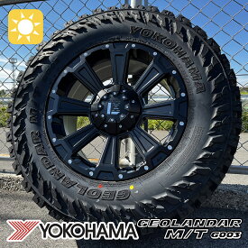 【新品】ランドクルーザー300 ランクル300 タイヤホイール 4本セット ヨコハマ ジオランダー MT G003 265/70R17 17インチ LEXXEL DeathRock デスロック