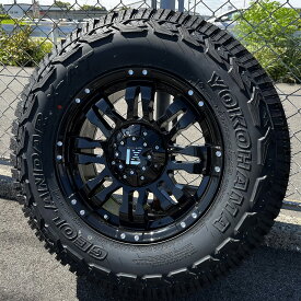 新品 ランクル300/ランクル250 サマータイヤ ホイール4本セット 265/70R17 ヨコハマ ジオランダー X-AT 17インチ Balano バレーノ LEXXEL レクセルホイール