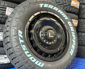 新品 4本 デリカD5 DELICA D5 エクストレイル X-TRAIL クロスロード CX5 RAV4 タイヤホイール 16インチ LEXXEL SwaGGer スワッガー MONSTA TERRAIN GRIPPER 215/70R16 ホワイトレター タイヤ ホイール 4本セット 1台分