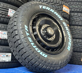 【新品4本セット】 デリカD5 16インチ タイヤホイールセット モンスタ テレーングリッパー 215/70R16 デリカ D5 DELICA:D5 レクセル スワッガー