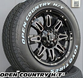 デリカD5 D5 RAV4 エクストレイル トーヨー OPENCOUNTRY HT2 225/65R17 ホワイトレター 17インチ タイヤホイール セット