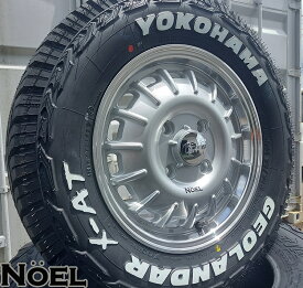 プロボックス ヨコハマ ジオランダー X-AT 175/80R14 ホワイトレター 14インチ タイヤホイールセット