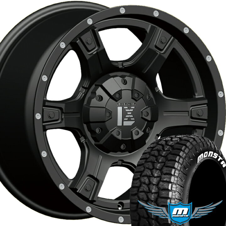 楽天市場】JL JK ラングラー 新品 タイヤホイール 4本セット MONSTA RT 