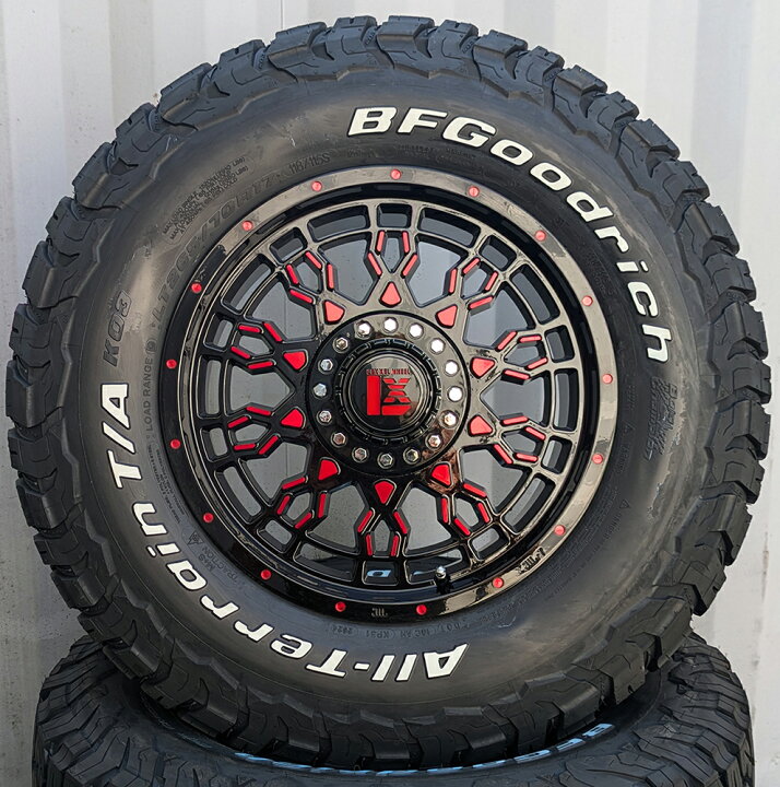 楽天市場】プラド ハイラックス FJ パジェロ タイヤホイールセット 17 