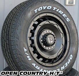 デリカD5 D5 RAV4 エクストレイル トーヨー OPENCOUNTRY HT2 215/70R16 ホワイトレター 16インチ タイヤホイール セット