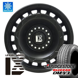 スタッドレス 150系 プラド ハイラックス HILUX トヨタ 17インチ タイヤホイールセット ブリヂストン ブリザック DM-V3 265/65R17 265/70R17 LEXXEL SwaGGer タイヤ ホイール セット