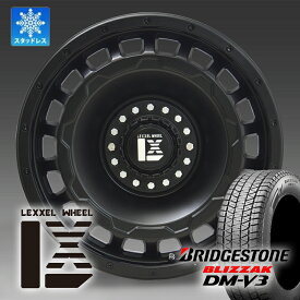 スタッドレス デリカD5 デリカ D5 DELICA:D5 RAV4 ブリヂストン ブリザック DM-V3 215/70R16 225/70R16 235/70R16 16インチ タイヤホイールセット LEXXEL SwaGGer