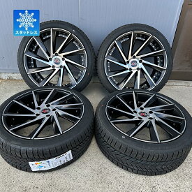 訳有品 キズあり 新品 BMW 5シリーズ F10 6シリーズ F13 7シリーズ LS460 カマロ 20インチ スタッドレス タイヤホイールセット WINTERHawk2 245/40R20 4本セット