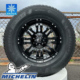150系 プラド ハイラックス FJ パジェロ スタッドレス タイヤ ホイールセット 17インチ ミシュラン X-ICE SNOW SUV 265/70R17 LEXXEL Balano