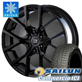 【車種】 ハイエース200系 レジアスエース｜スタッドレス タイヤホイールセット サイルン COMMERCIO ICE 215/60R17 17インチ タイヤホイール スタッドレスタイヤ ハイエース専用 ハイエース ZeroBreak Force