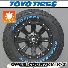 車検対応 200系ハイエース レジアスエース タイヤホイールセット 4本セット 1台分 16インチ DeathRock デスロック トーヨー オープンカントリー RT 215/65R16 109/107 Q ホワイトレター 大人気セット