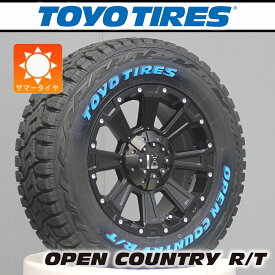 【車種】 200系ハイエース レジアスエース｜ タイヤホイールセット 新品4本セット 16インチ TOYO オープンカントリー RT 215/65R16 109/107 Q ホワイトレター 大人気セット LEXXEL DeathRock